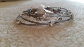 Bracelets - Silver and Crystal (Set of 5) - New in Chicago, Illinois