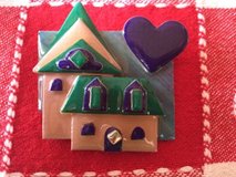 House Pins By Lucinda Brooch /pin Realtor Pin in Chicago, Illinois