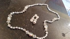 Crystal Necklace and Earrings - Very Sparkly in Chicago, Illinois