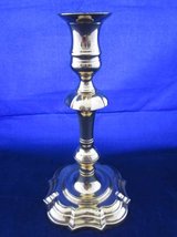 STIFFEL Brass Candlestick Candle Holder 9" Tall with Decorative Base in Naperville, Illinois
