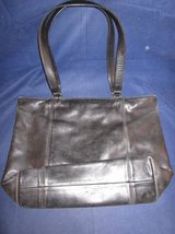 COACH Leather Purse Black #0646-129 LARGE 12.5&quot; x 17.5&quot; x 4.5&quot; VINTAGE in Chicago, Illinois